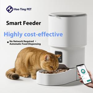 Dropshipping 4L Büyük Kapasiteli WiFi Akıllı Evcil Hayvan Besleyici APP Kontrollü Zamanlı Miktarlandırılmış Uzaktan Otomatik Mama Dağıtıcısı Köpekler ve Kediler için - Product Image 4