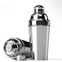 Shaker à cocktails BGM.FOX moderne en acier inoxydable de grande capacité 1,8 L, outils de bar pour barman