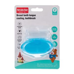 Cepillo de dientes de silicona OEM para bebés al por mayor cepillos de dientes de cerdas suaves para bebés para aprender a cepillarse los dientes - Product Image 6