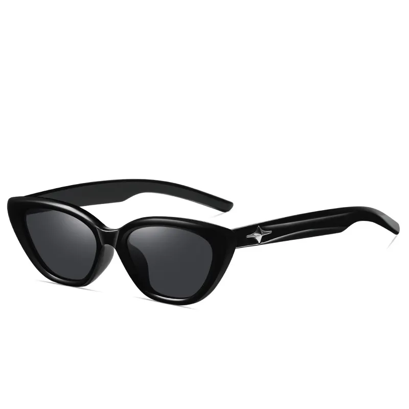 Neue personal isierte Cat Eye Sonnenbrille 1.1 TAC Linse Vollformat Polarisierte Brille Frauen TR Anti UV Sonnenbrille