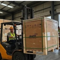 Panel Surya Daya Tinggi 585W 590W 600W JKM 72HL4-(V) 580W-605W Modul PV Mono PERC Half-Cell untuk Komersial