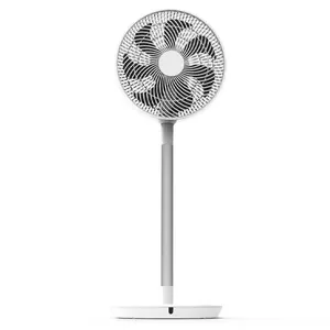 Air circulation DC Motor 12'*7 blades Negative ions remote control LED Display quiet cooling office Electric stand up fan