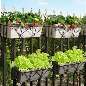 Deebang — Pots <span class=keywords><strong>de</strong></span> fleurs <span class=keywords><strong>en</strong></span> plastique <span class=keywords><strong>de</strong></span> haute qualité, décoration <span class=keywords><strong>de</strong></span> jardin et balcon, vente <span class=keywords><strong>en</strong></span> gros, nouveau Design, pour la plantation <span class=keywords><strong>de</strong></span> légumes - Product Image 3