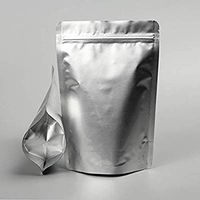 Feuille d'aluminium refermable imprimée sur mesure sac d'emballage debout en poudre de matcha de fruits secs de noix en plastique de qualité alimentaire