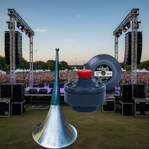 Haut-parleur trompette 5 cœurs 22 pouces 400W PMPO en métal durable pour système audio PA Modèle D0100XTD50J DU40 - Product Image 2