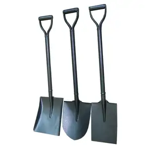 Thép xử lý xẻng tất cả kim loại xẻng withy Grip điểm Spade thép xử lý s501mby s503mby s512mby