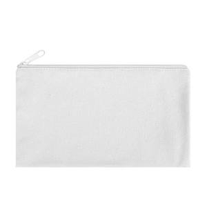 Wholesale Simple Multipurpose Canvas Zipper <b>Cosmetic</b> <b>Bag</b> Pencil <b>Bag</b> - Product Image 4