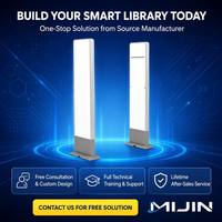 Systèmes de contrôle d'accès pour bibliothèques et commerces, gestion de la sécurité RFID, lecteur de portique RFID HF/UHF, automatisation, système antivol pour livres