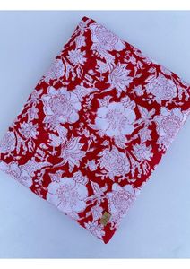 Tissu en coton indien fait main en gros, tissu imprimé à la main Sanganeri de Jaipur, matière première pour vêtements, vente en gros OEM ODM - Product Image 5