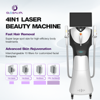 Nouvelle machine laser E-Light IPL DPL OPT pour le traitement des cicatrices d'acné et vasculaires, le rajeunissement cutané et l'épilation, en vente chaude