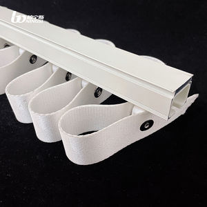 Système de rails de rideaux à ondulation en aluminium, métal, moderne et robuste, pour des performances haut de gamme. - Product Image 5