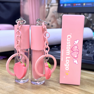 Aceite de bálsamo <span class=keywords><strong>labial</strong></span> nutritivo Natural para mujeres Gel de grado cosmético vegano Etiqueta privada Tubo de brillo de labios hidratante Reparación de labios secos - Product Image 1