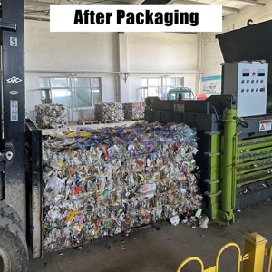 Best Selling Construction Waste Lightweight Material <b>Packaging</b> <b>Machine</b> Construction Garbage Baler - Product Image 5