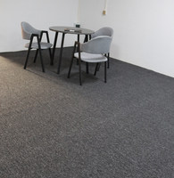 Rouleaux de moquette moderne 100 % polypropylène écologique imperméable à poils moyens et bouclés - Vente en gros usine pour salon, du mur au mur