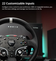 Setir MOZA Racing ESX untuk Xbox dengan 22 Tombol yang Dapat Disesuaikan, Pegangan PU ISF yang Tahan Lama, dan Basis R9/R12 Opsional