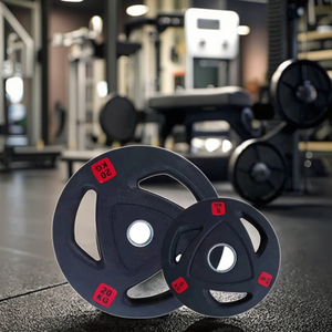 Accessoires de gymnastique d'entraînement fonctionnel plaque de pare-chocs <span class=keywords><strong>20kg</strong></span> plaque de poids pour équipement de Fitness de musculation - Product Image 6
