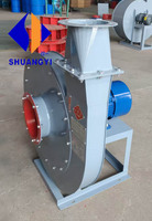 Ventilador Centrífugo de Alta Presión de 1-10 HP, 0.75-37 kW, para Reciclaje de Plástico, Extrusora, Cortadora, Clasificador Óptico, Soplador de Transporte Neumático