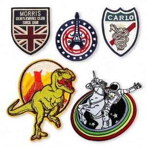 Parche de Aplique para Ropa con Diseño de Fabricante, Parches Bordados Personalizados - Product Image 3