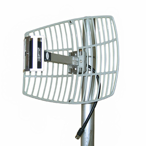 LINCHO LC2400PA16 2.4GHz WIFI Antenne parabolique longue portée avec radôme en acier 16dB Gain 100W Puissance maximale - Product Image 1