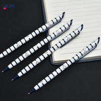 Stylo bille personnalisable en métal en forme de fusée avec embout triangulaire, stylo promotionnel fin et original pour hôtel, bureau, école