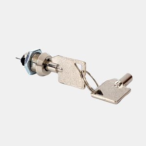 Interrupteur à clé électrique pour <span class=keywords><strong>voiture</strong></span> de nettoyage, en alliage de zinc, taille du trou 12 mm, pour <span class=keywords><strong>voiture</strong></span> de tourisme, interrupteur de <span class=keywords><strong>porte</strong></span> d'ascenseur, position ON-OFF SPDT - Product Image 5