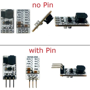Mini Convertidor DC-DC Reductor de Voltaje de 5-40V a 3.3V 4V 5V <span class=keywords><strong>12V</strong></span>, Módulo Regulador de Voltaje, Reemplaza AMS1117 <span class=keywords><strong>7805</strong></span> Lm2596 DD4012SA - Product Image 2