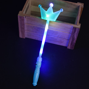 LED Flash <b>Light</b> up Fairy Wand Toy Teen Party Favors and Back to School/April Fool's Day Gifts Glow Crown Sticks - Product Image 3