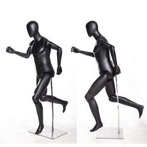 FM01WEG Mannequin féminin articulé intégral avec articulations mobiles, modèle de tête abstraite en forme <span class=keywords><strong>d</strong></span>'œuf poseable pour vitrine de boutique - Product Image 6
