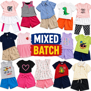 Lots de vêtements pour enfants en stock mixte, expédition en 48h, ensembles décontractés pour garçons avec bretelles, shorts décontractés, liquidation - Product Image 5