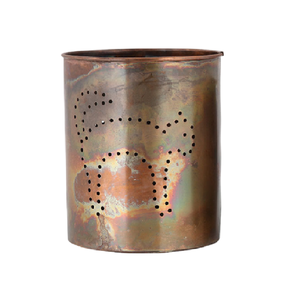 Portavelas Decorativo Grande de Hierro Forjado, Estilo Rústico, para Mesa, Hecho a Mano, Ecológico, para Navidad y Bodas - Product Image 6