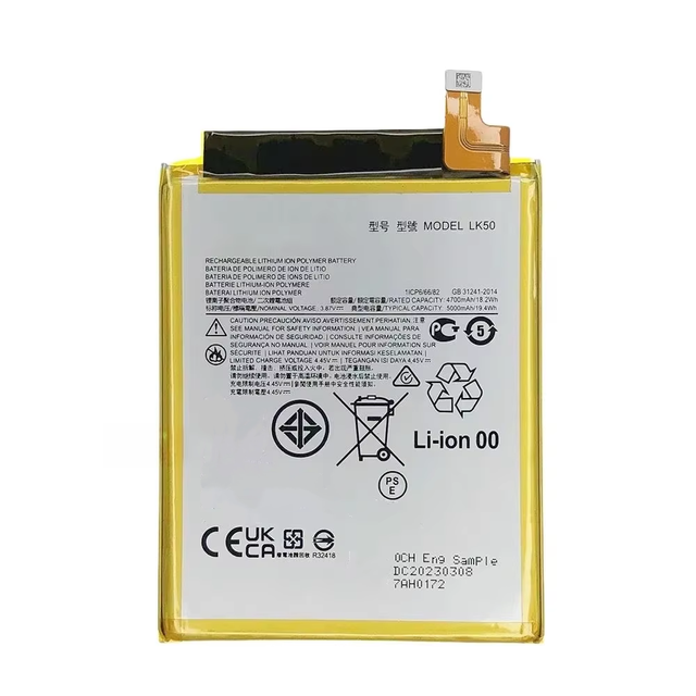 REAL CAP Replacement Battery LK50 for Motorola Moto G60S XT2133 Cell Phone Mobile Smartphone Batteries Factory OEM Customized