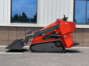 高品質ミニスキッドステアローダー フロントローダー クローラーローダー スノーブロワー バケット エンジン ガソリンパワー 高性能 - Product Image 6