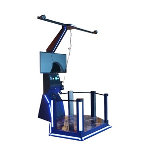 แพลตฟอร์มจำลองแบบยืนสำหรับ9D <span class=keywords><strong>VR</strong></span> ใช้ในอาคารสวนสนุกพลาสติก - Product Image 1