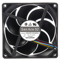 SANYO 9GA0912G402/9GA0912G4D04 DC12V 0.28A 90*90*25MM 9025 9CM Kipas Pendingin Aksial DC Tanpa Sikat Bantalan Bola Ganda Asli