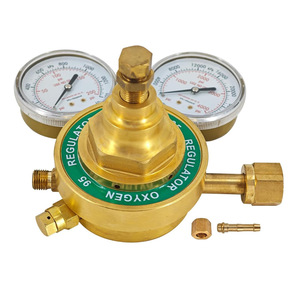 Victor 0781-3505 VTS250C-540 Régulateur de pression d'oxygène robuste, Régulateur de pression d'acétylène à double manomètre - Product Image 5
