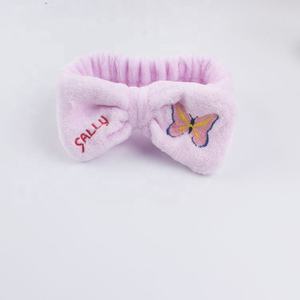 Bandeau Spa élastique Boho avec nœud papillon pour femme Style bohème <span class=keywords><strong>chic</strong></span> confortable et élégant - Product Image 5