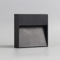 Lampes encastrées carrées miniatures étanches IP65 pour extérieur et intérieur, éclairage latéral pour escalier, lumière murale LED pour escalier