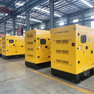 Groupe électrogène diesel silencieux - Générateur silencieux à faible consommation d'énergie, fourni par l'usine, pour l'alimentation de secours industrielle/commerciale - Product Image 2