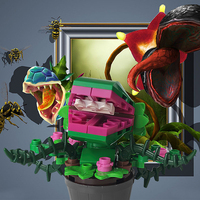 Funbuild MOC-89464 Little Shop of Horrors Audrey II Little Shop Horror Plant Building Blocks Set Jouet éducatif pour enfants