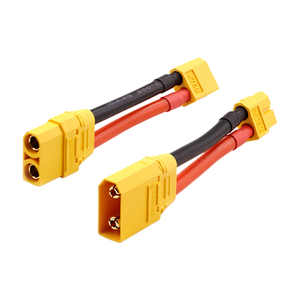 XT60กับสายอะแดปเตอร์ตัวผู้ XT90H ตัวเมียพร้อมปลอก10AWG สายซิลิโคนสายเชื่อมต่อพลังงาน RC XT60H-F XT90 XT90H-F XT60H-M - Product Image 1