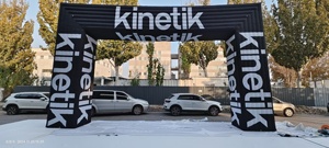 Arco Inflável de PVC de Grau Comercial com Bomba de Ar Elétrica para Publicidade em Corridas de Maratona - Product Image 6