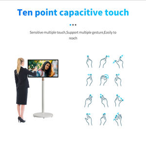 TV portátil 21,5 27 32 pulgadas Android 1080p pantalla táctil Monitor LCD Standby <span class=keywords><strong>Me</strong></span> para estudio en casa negocios <span class=keywords><strong>Smart</strong></span> TV - Product Image 5