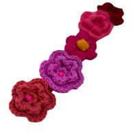 Dentelle française élégante en coton 100% crochetée, brodée à la main, de haute qualité, écologique, motif floral délicat, vente en gros