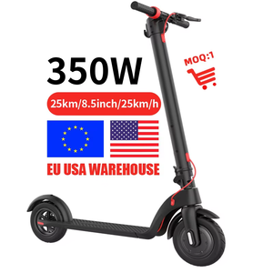 Trottinette Électrique Pliable X7 350W Puissante avec Batterie au Lithium Amovible et LED, 8,5/10 Pouces, Stock UE/USA, Livraison Rapide - Product Image 1