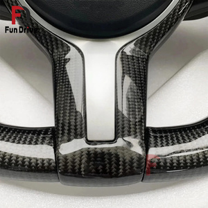 Volant chauffant en fibre de carbone personnalisé pour BMW F 1 2 3 4 Series M Sport F20 F21 F22 F44 F30 340i F31 F34 335i <span class=keywords><strong>Gt</strong></span> F32 F33 F36 - Product Image 5