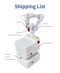 Lebai Smart Composite Robot 6-Axis Robotic Arm Mobile Base 3kg Payload SLAM Navigation Autonomous Platform Industry 4 - Product Image 2