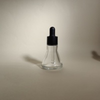 Botol minyak kerucut kaca Essence, botol kosong kosmetik botol kaca parfum 15/30ml