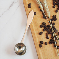 Harmony - Vente en gros à prix raisonnable - Cuillère doseuse en acier inoxydable de qualité alimentaire, écologique, multicolores, pour café, thé, matcha