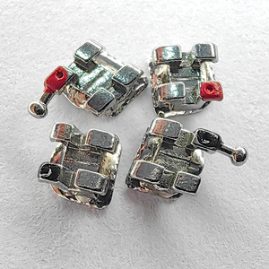 Brackets de Ortodoncia con Ganchos 345, Ranura de 0.022''/0.018'' para Alineación Dental - Product Image 1