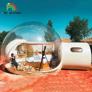 Открытый прозрачный пузырь отели кемпинг надувная палатка комната дом пузырь